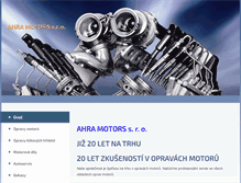 Tablet Screenshot of ahra.cz